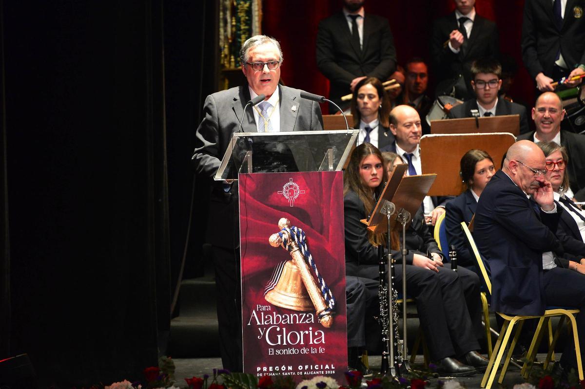 Pregón de Semana Santa a cargo de El coronel de la Guardia Civil José Hernández Mosquera