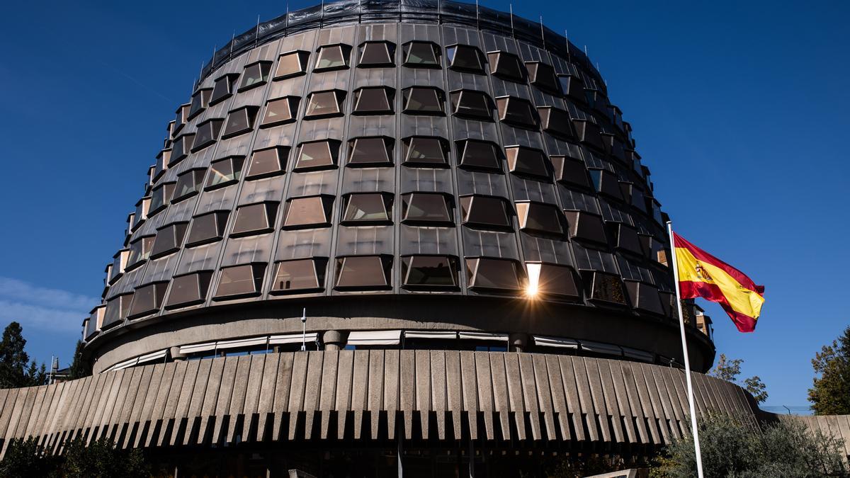 La fachada del Tribunal Constitucional.