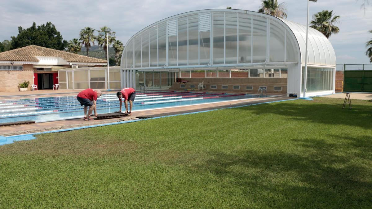 Piscina en Puçol para 125 personas pero sin turnos