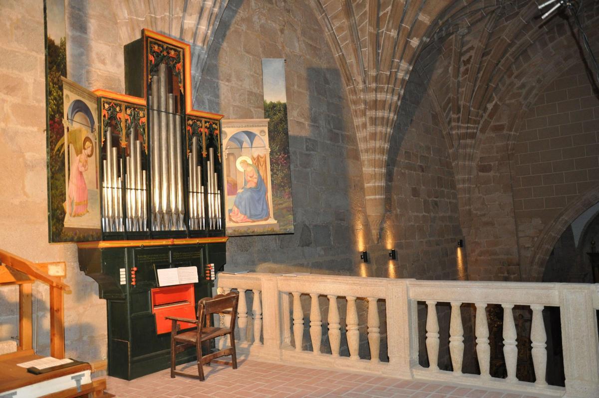 Ógano renacentista de Garrovillas de Alconétar.