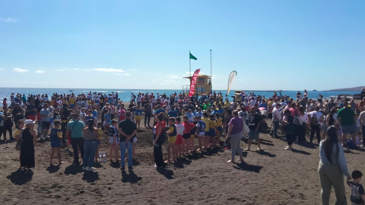 Telde acoge la III Concentración Base de Escuelas de Lucha Canaria