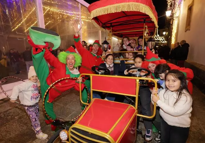 Baiona enciende sus luces de Navidad