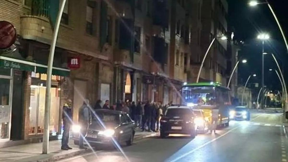 El "búho" de Sama a Oviedo