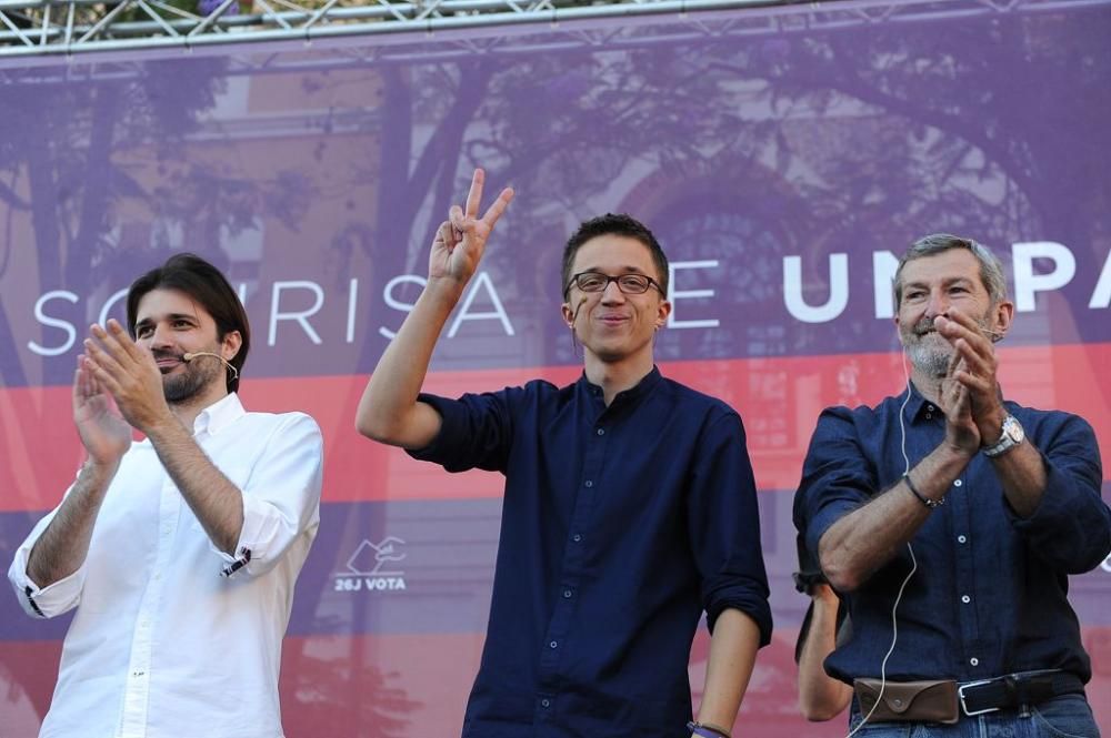 Mitin de Íñigo Errejón en Murcia