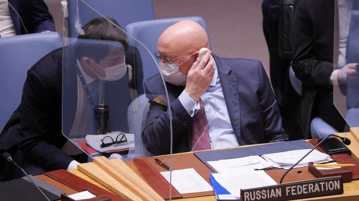 Rusia Consejo de Seguridad ONU embajador Vasily Nebenzya