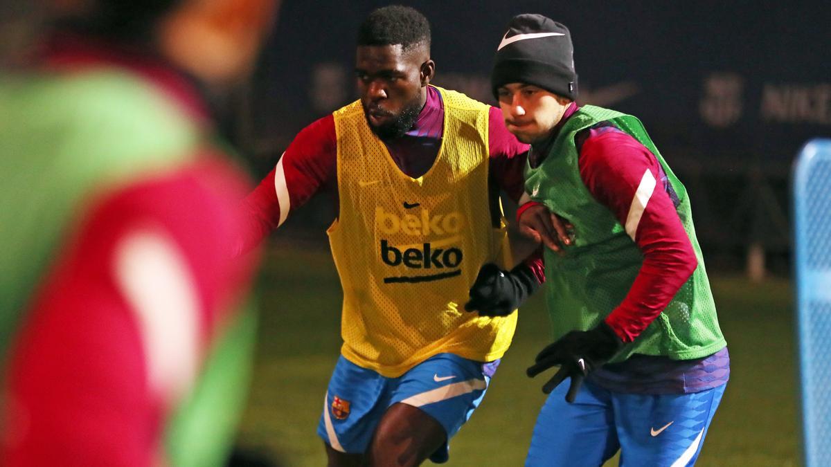 El Barça se lame las heridas europeas y entrena pensando en Osasuna
