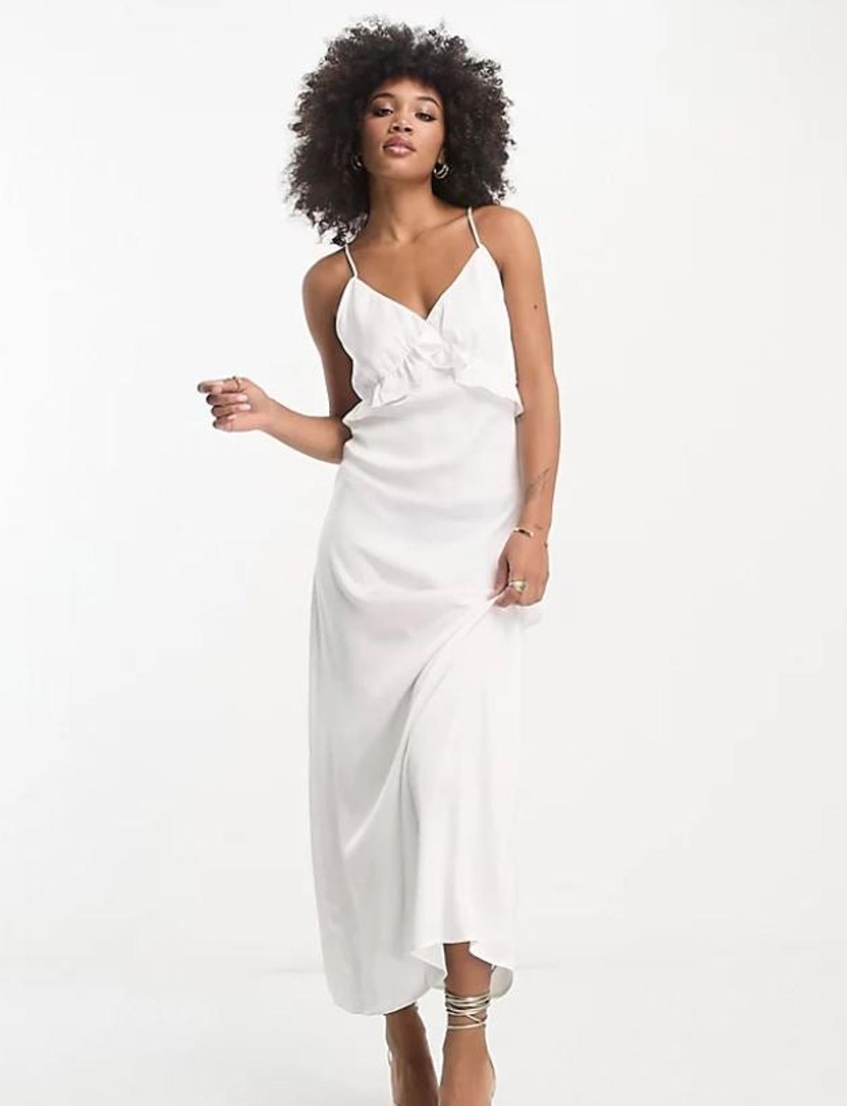 Vestido de novia 'low cost' de ASOS.