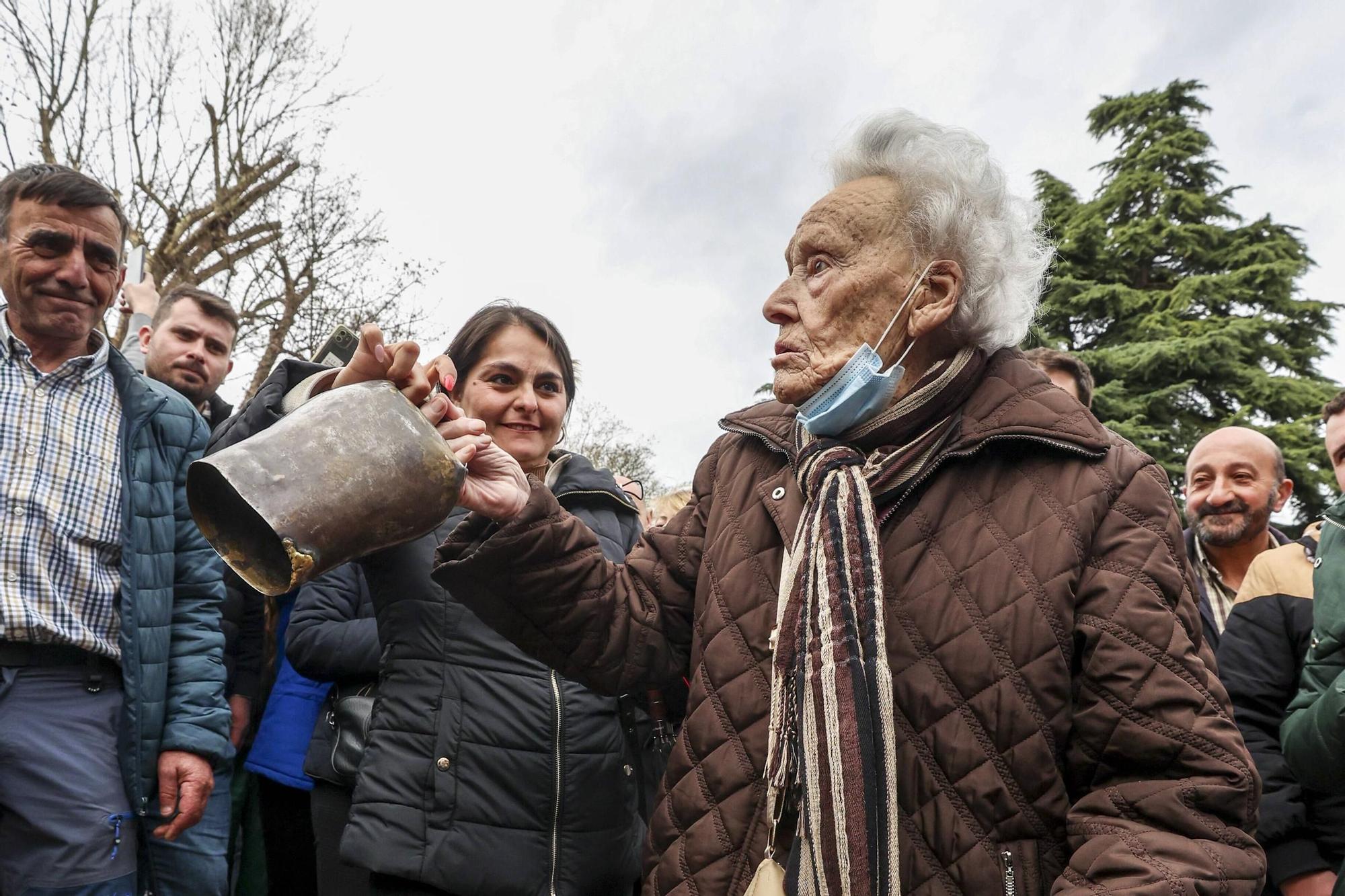 Así fue la protesta agrícola y ganadera convocada en Oviedo