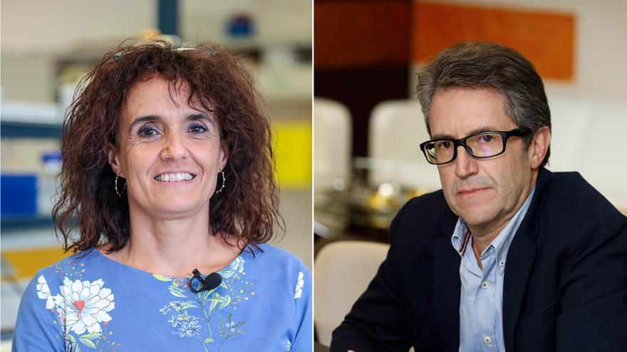 Los doctores Ana Arenillas y Fernando Las Heras, premiados por la Academia de Ciencia