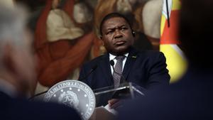 Archivo - El presidente de Mozambique, Filipe Nyusi