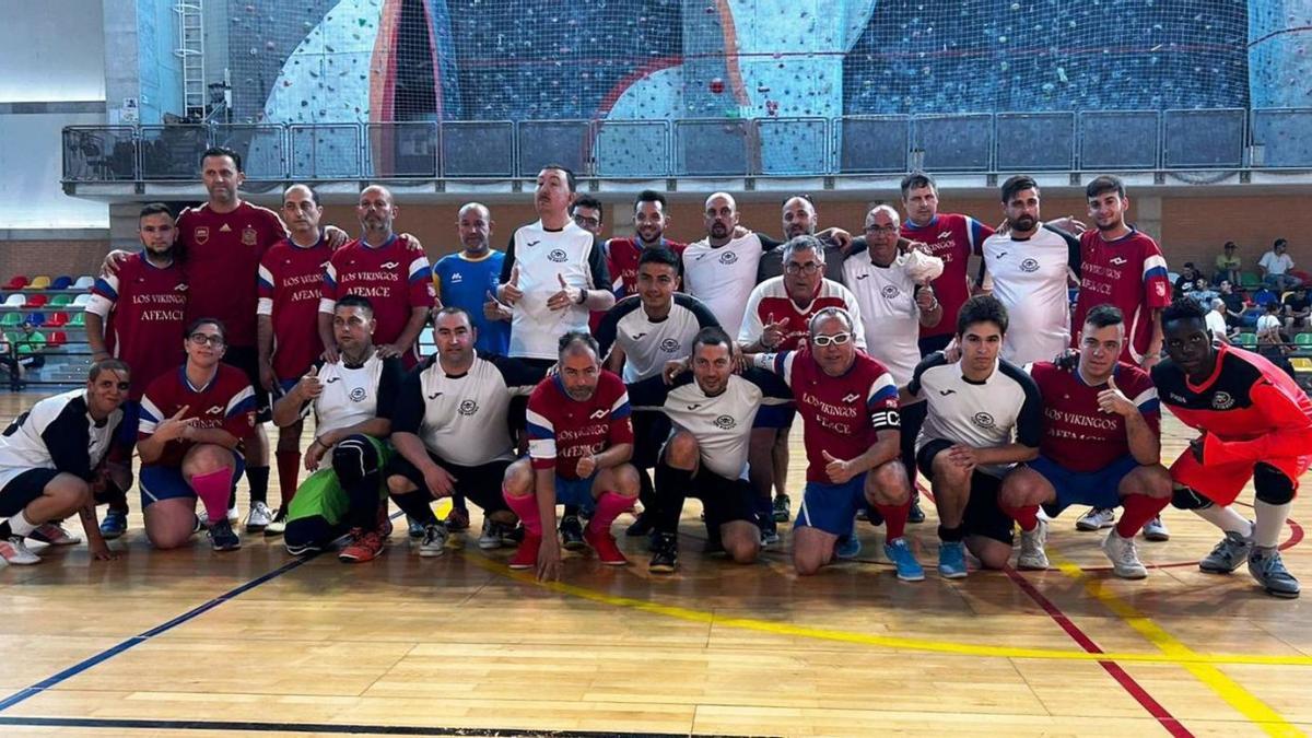 Final del play off de la Liga de Salud Mental, disputada en el pabellón Cagigal. | FFRM