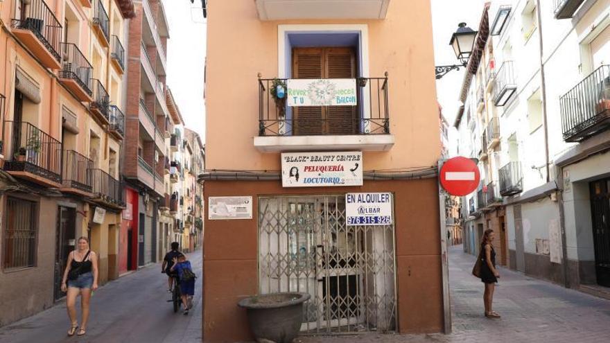 Zamoray-Pignatelli, en Zaragoza: el barrio sin tiendas