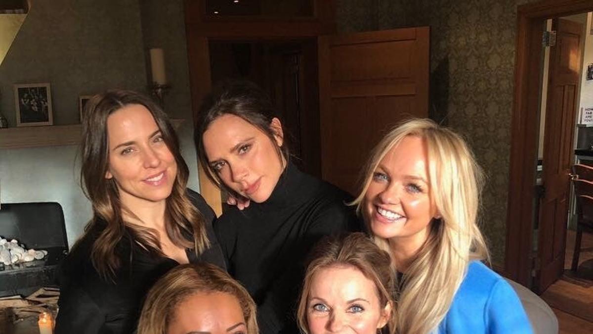 La foto de la reunión de las Spice Girls