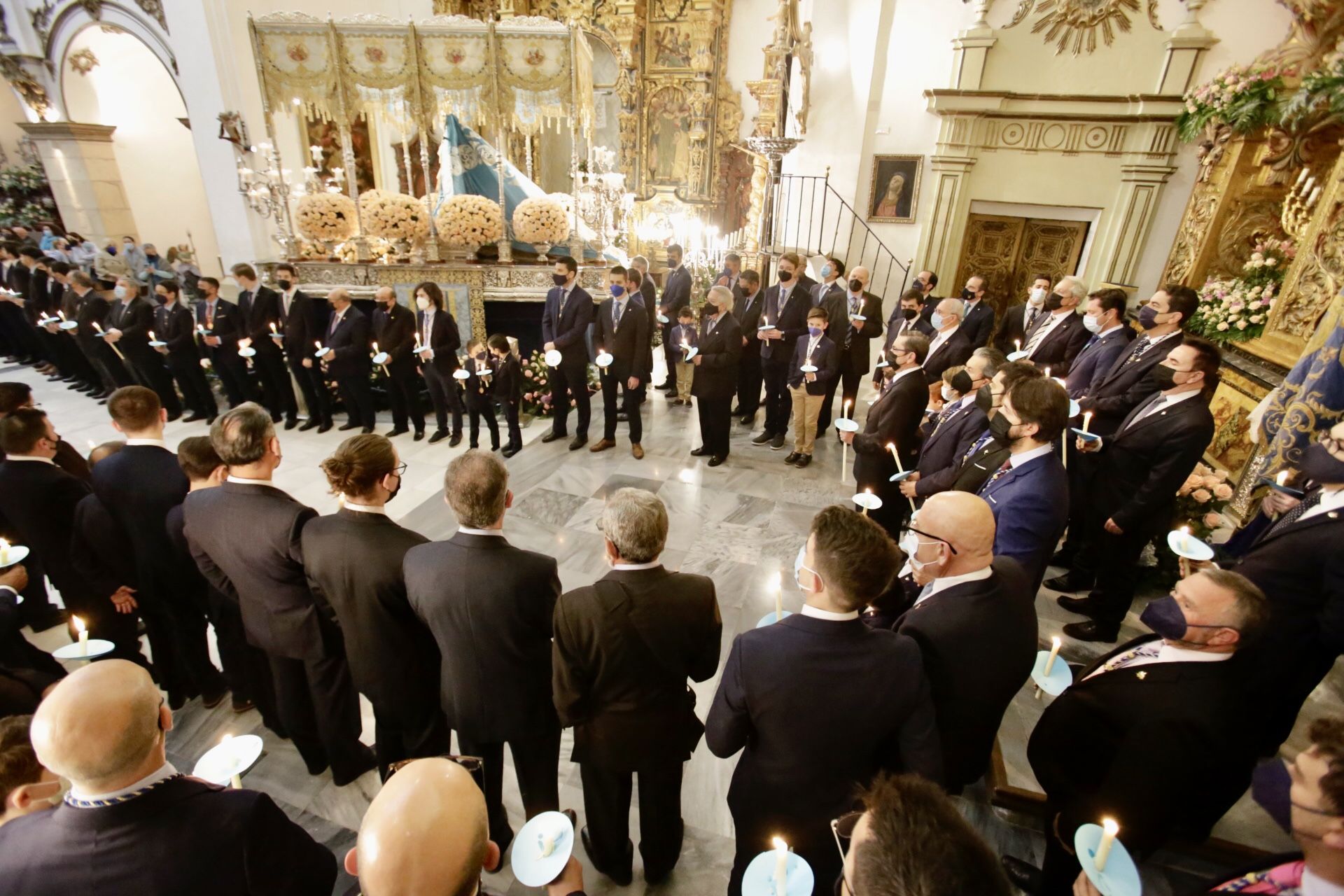 Salve Virgen de Los Dolores, del Paso Azul en Lorca