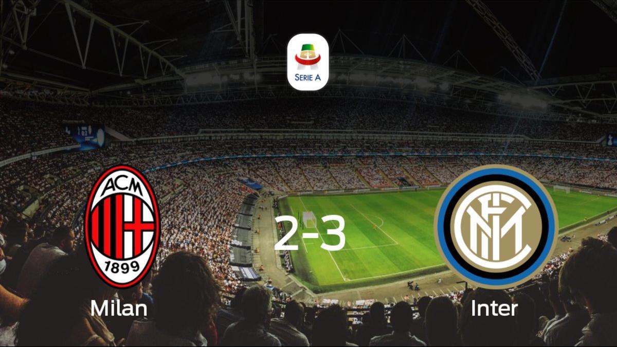 El Inter vence en el San Siro al Milan (2-3)