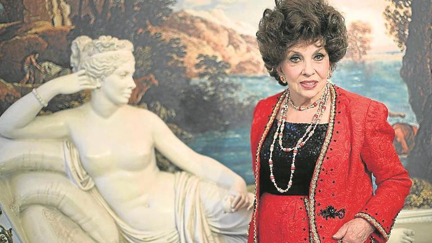 Embargo preventivo  a Gina Lollobrigida