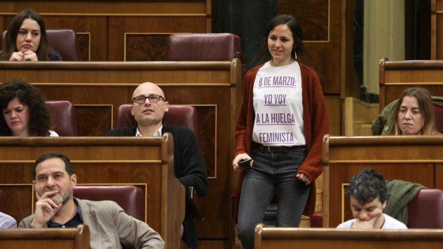 El Congreso da luz verde a ley contra la brecha salarial de Unidos Podemos