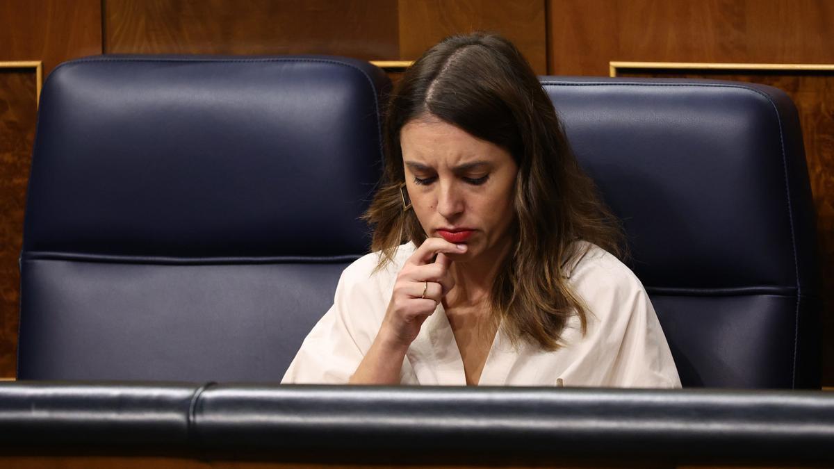 La ministra de Igualdad, Irene Montero.