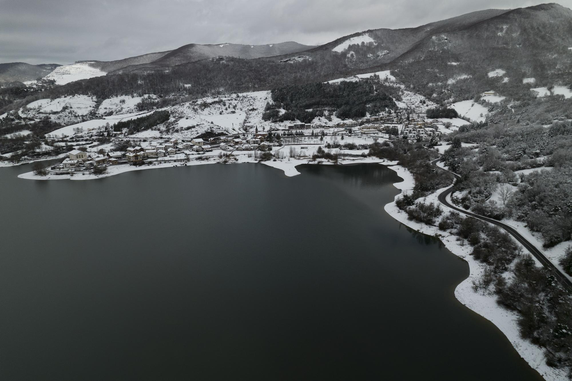 Toda Navarra en alerta naranja por nieve salvo la Ribera