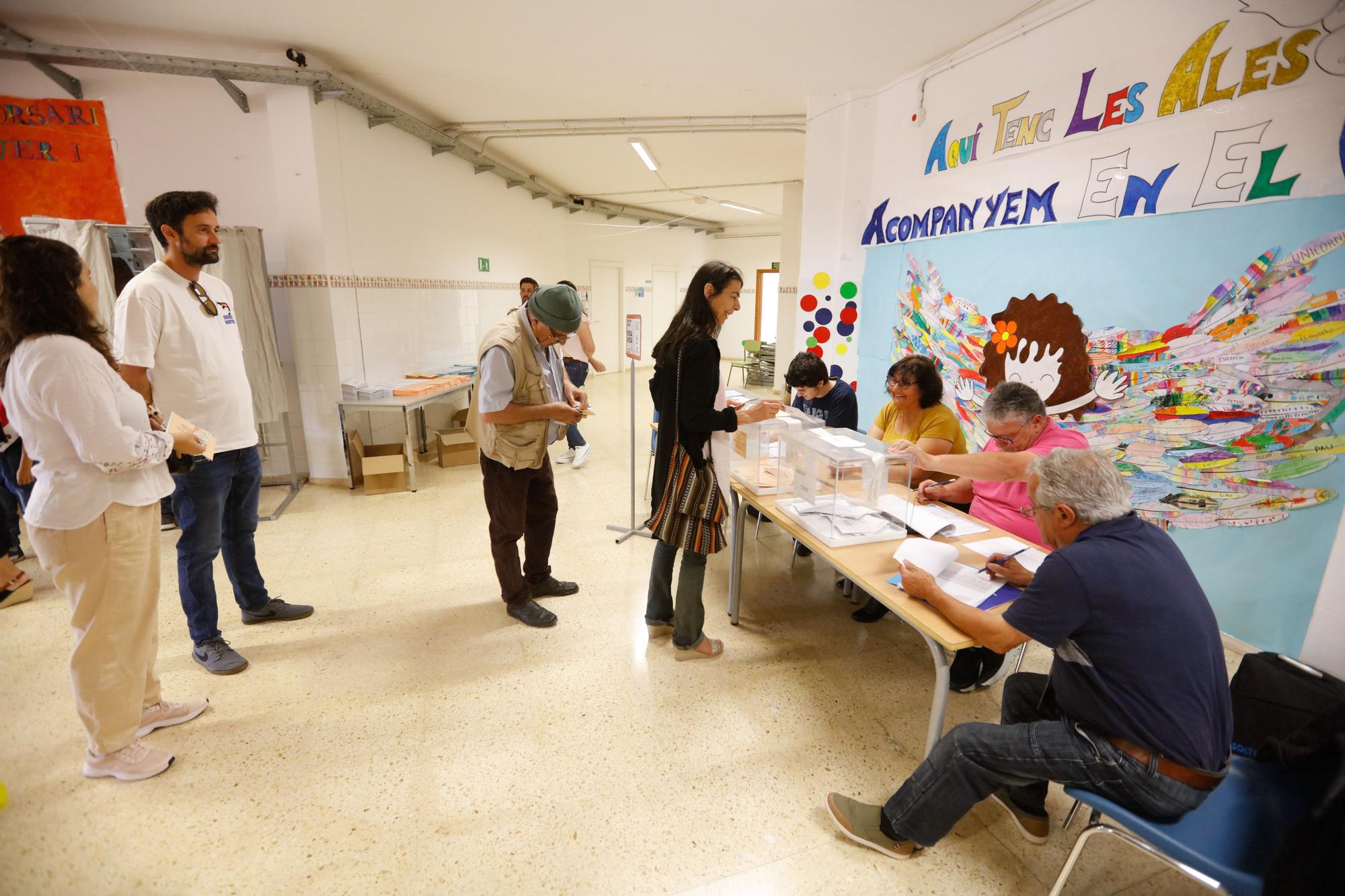 Todas las imágenes de la jornada de elecciones en Ibiza y Formentera