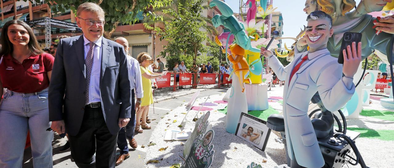 Ximo Puig, este jueves, en Alicante