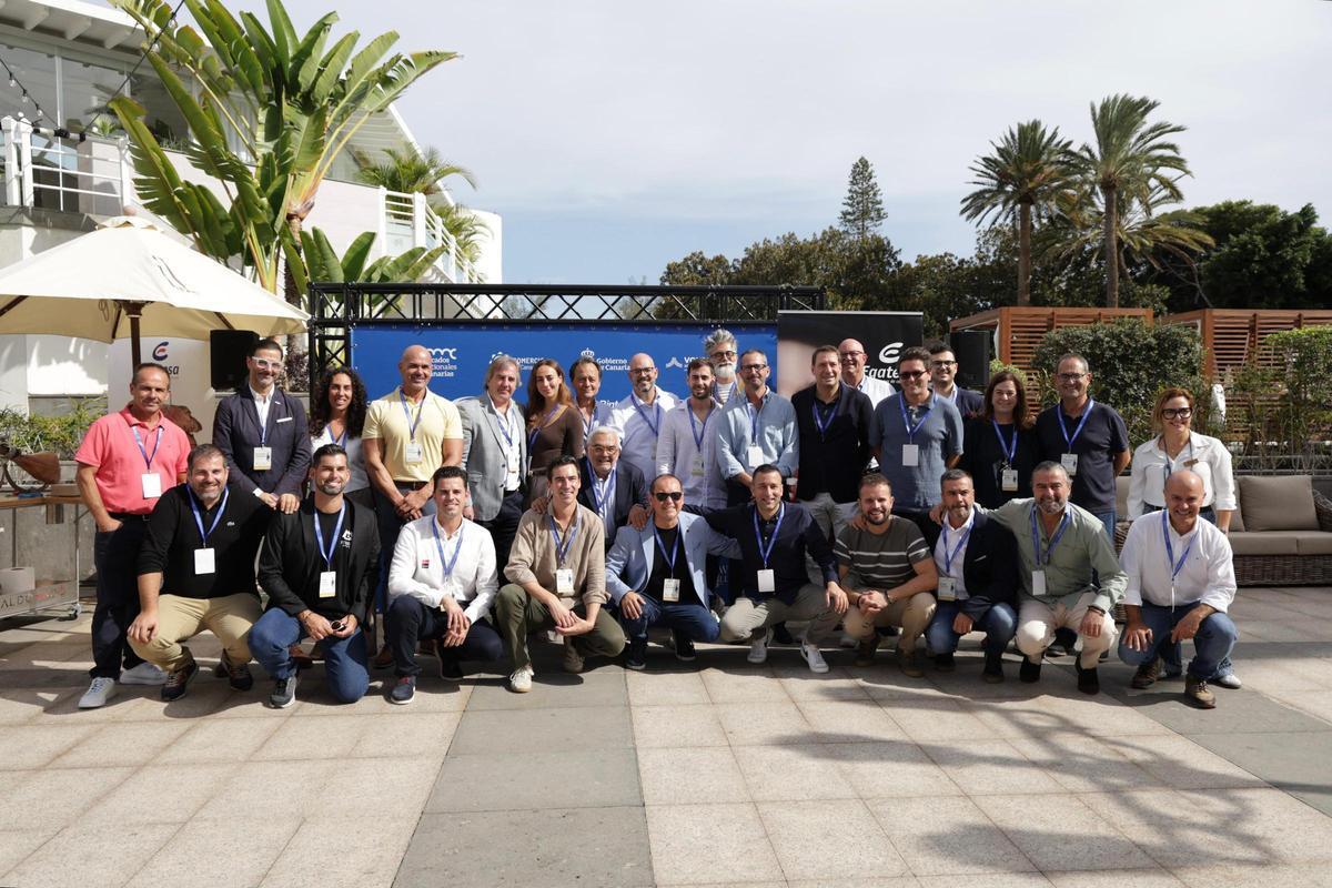 Parte de las bodegas participantes.