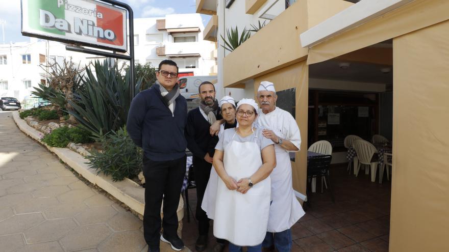 Adiós a la pizzería Da Nino de Ibiza: «Este lugar es como mi hijo»