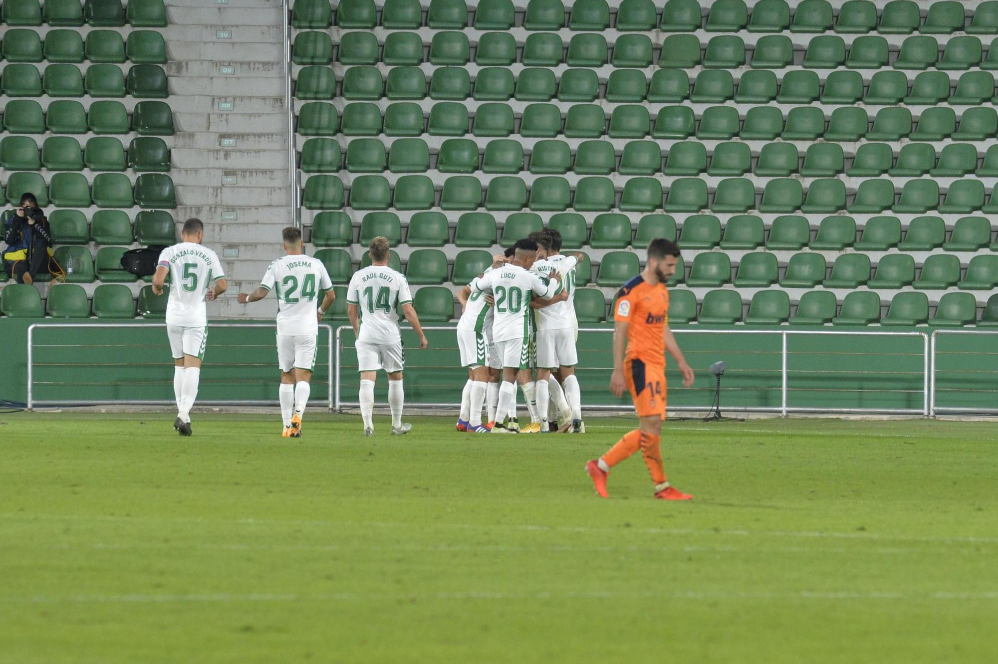 Elche CF - Valencia: Las imágenes del partido