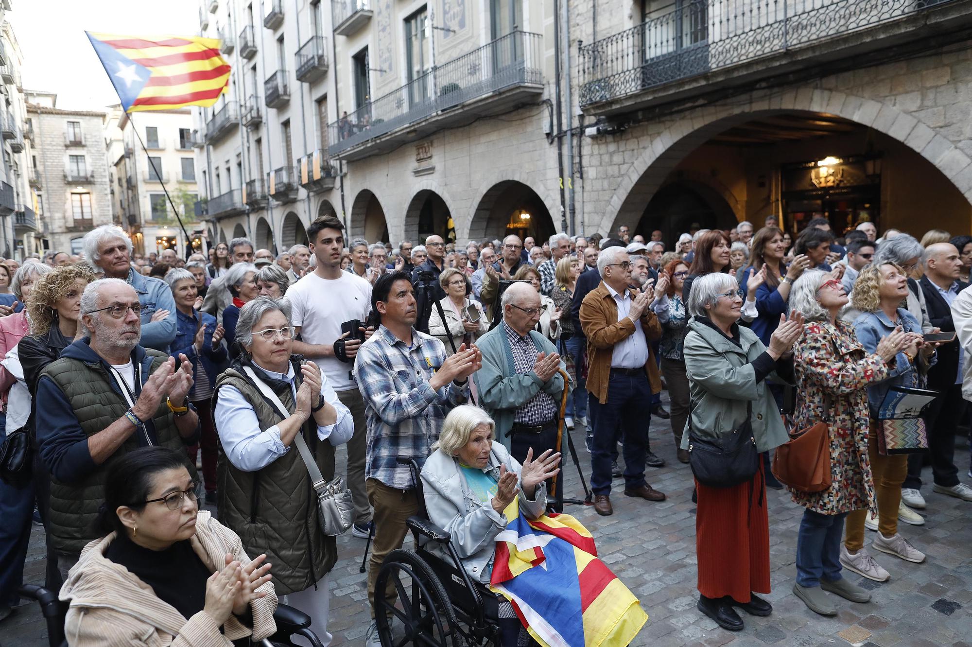 L'acte de suport a Josep Campmajó, en imatges