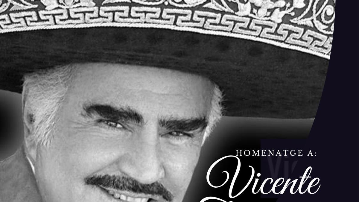 Homenaje al mariachi Vicente Fernández durante el ciclo de conciertos de verano