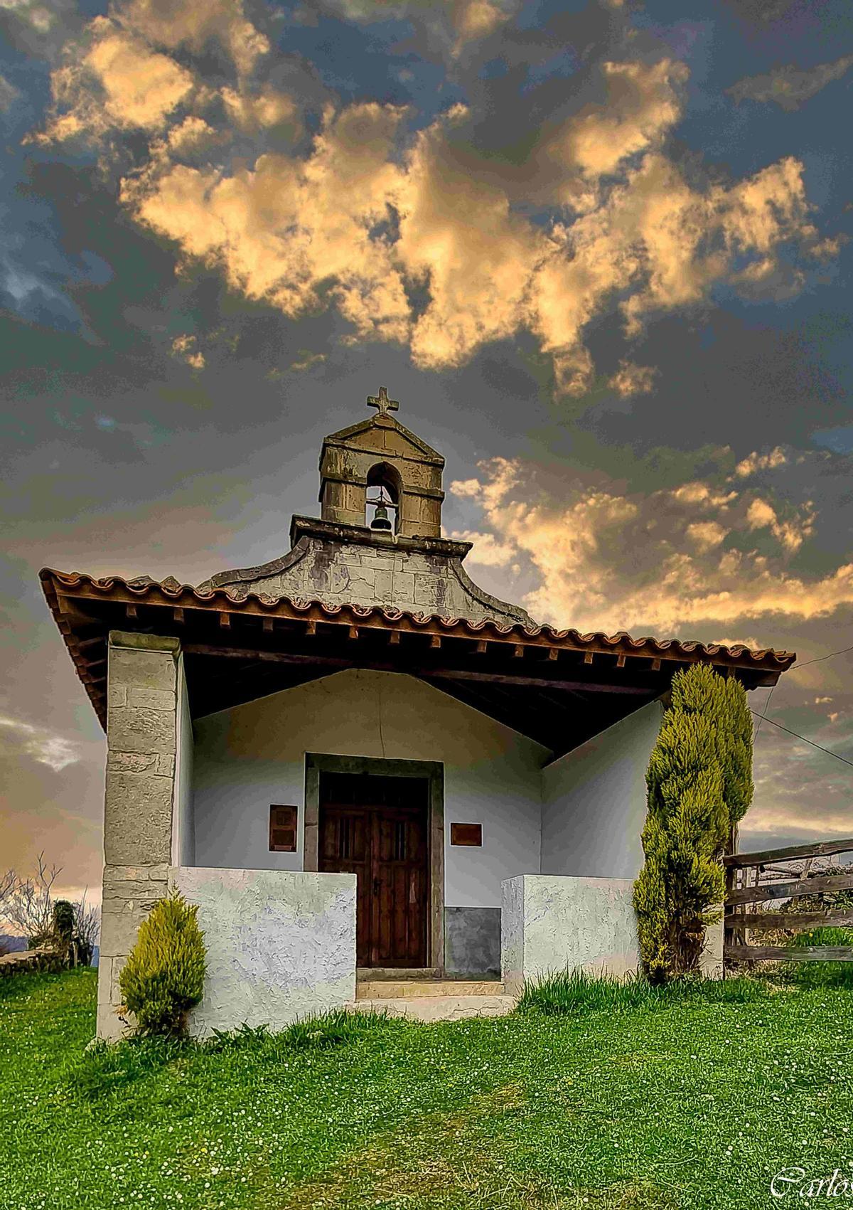 La ermita del Santo Cristo de La Salud, en Borreras.
