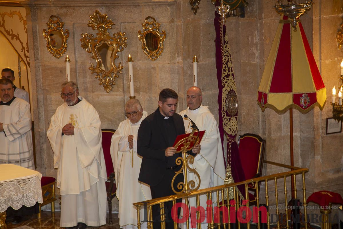 Los sacerdotes celebran la fiesta de san Juan de Ávila peregrinando a Caravaca de la Cruz