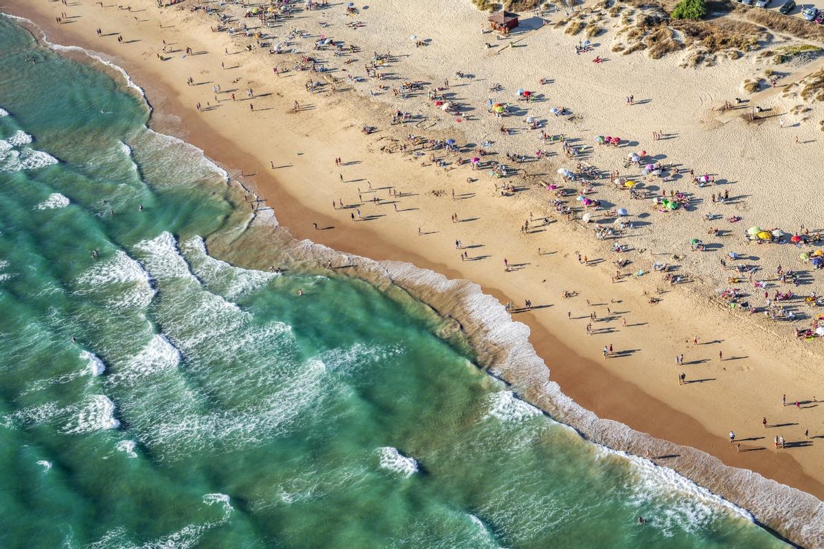 Playa La Barrosa. Chiclana de la Frontera. Cadiz