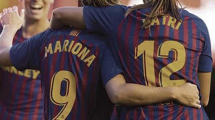 Patri Guijarro y Mariona Caldentey optan hoy al Balón de Oro