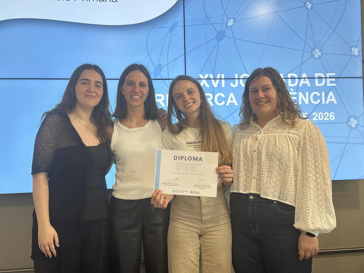 Amaia Iriondo, Maria Campabadal, Arola Olivera i Clara Valentí