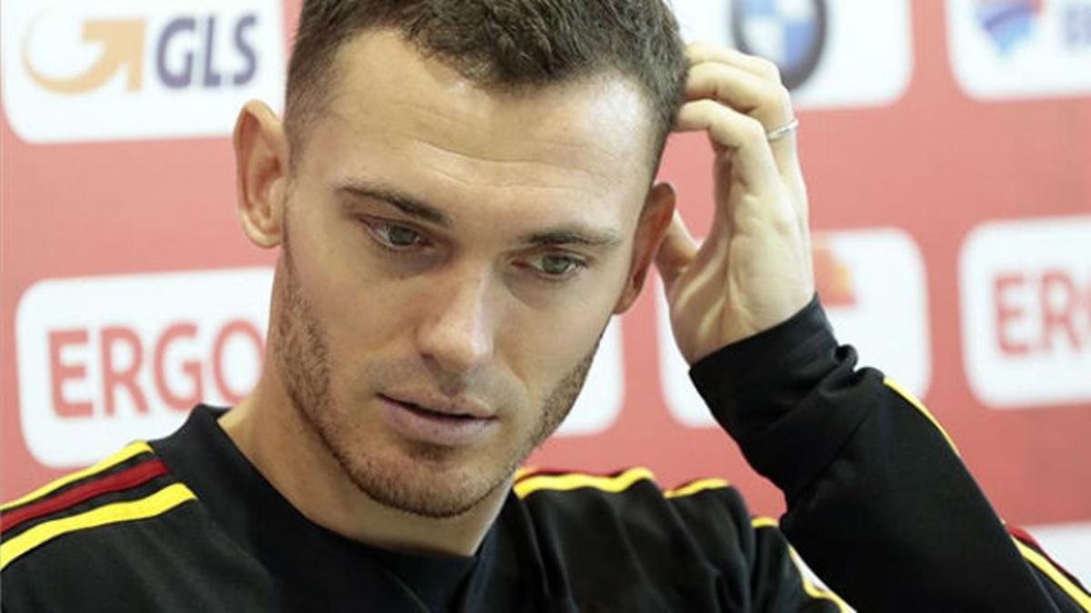 Así se lesionó Vermaelen con Bélgica