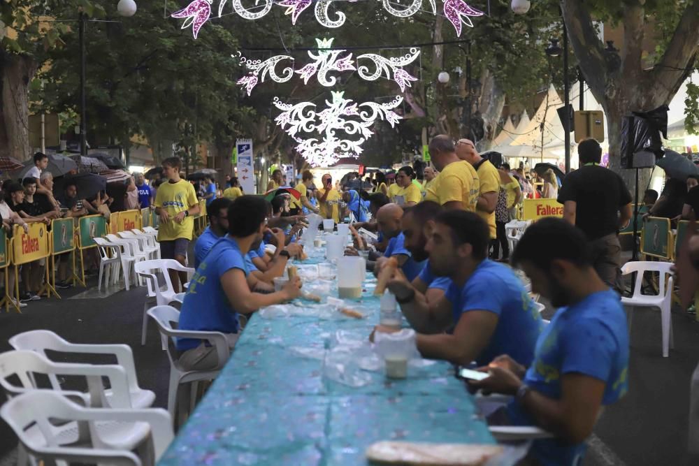 XIX edición del Concurs Internacional de Bevedors d'Orxata i Fartons de la Fira de Xàtiva