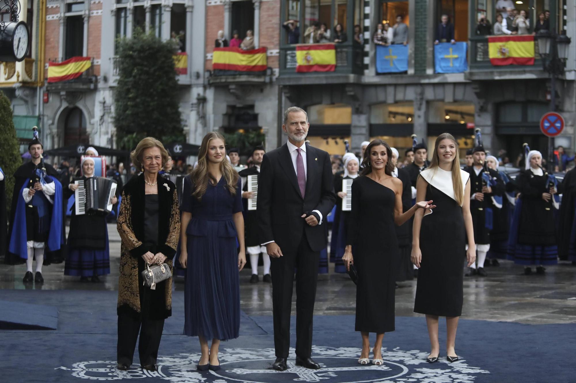 EN IMÁGENES: Así fue la alfombra azul de los Premios Princesa de Asturias 2023