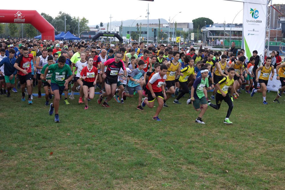 Més de dos mil participants a la 41a Cursa Popular d'Igualada