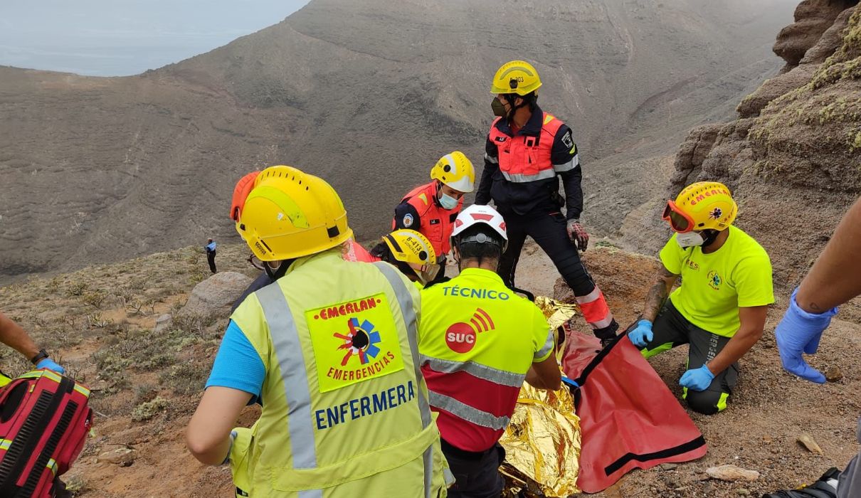 Suicidio en el risco de Famara