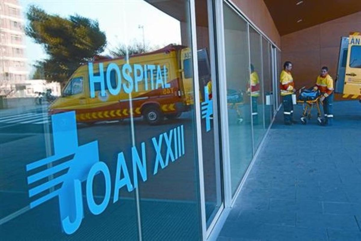 L’Hospital Joan XXIII, de Tarragona, pertanyent a l’Institut Català de la Salut (ICS), dissabte passat.