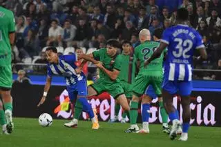 Deportivo-Levante: Así fue el posible penalti no señalado sobre Quagliata