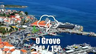 El tiempo en O Grove: previsión meteorológica para hoy, martes 10 de febrero
