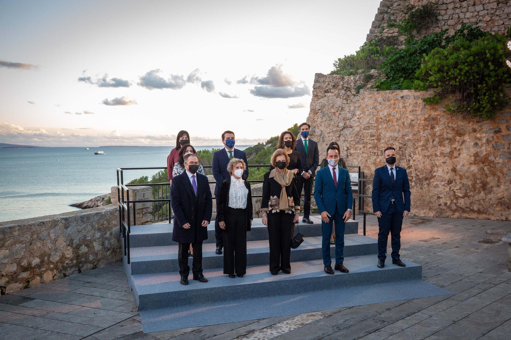 La Reina doña Sofía preside en Ibiza el concierto de las Ciudades Patrimonio