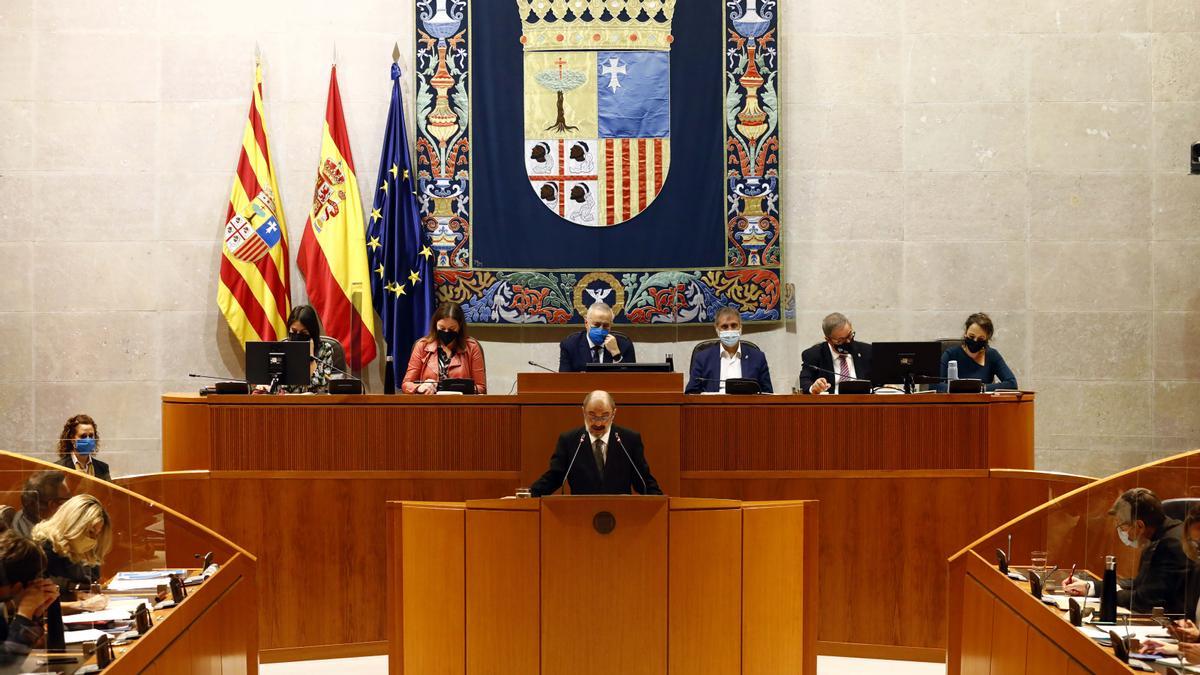 Intervención de Lambán en el debate del estado de la comunidad