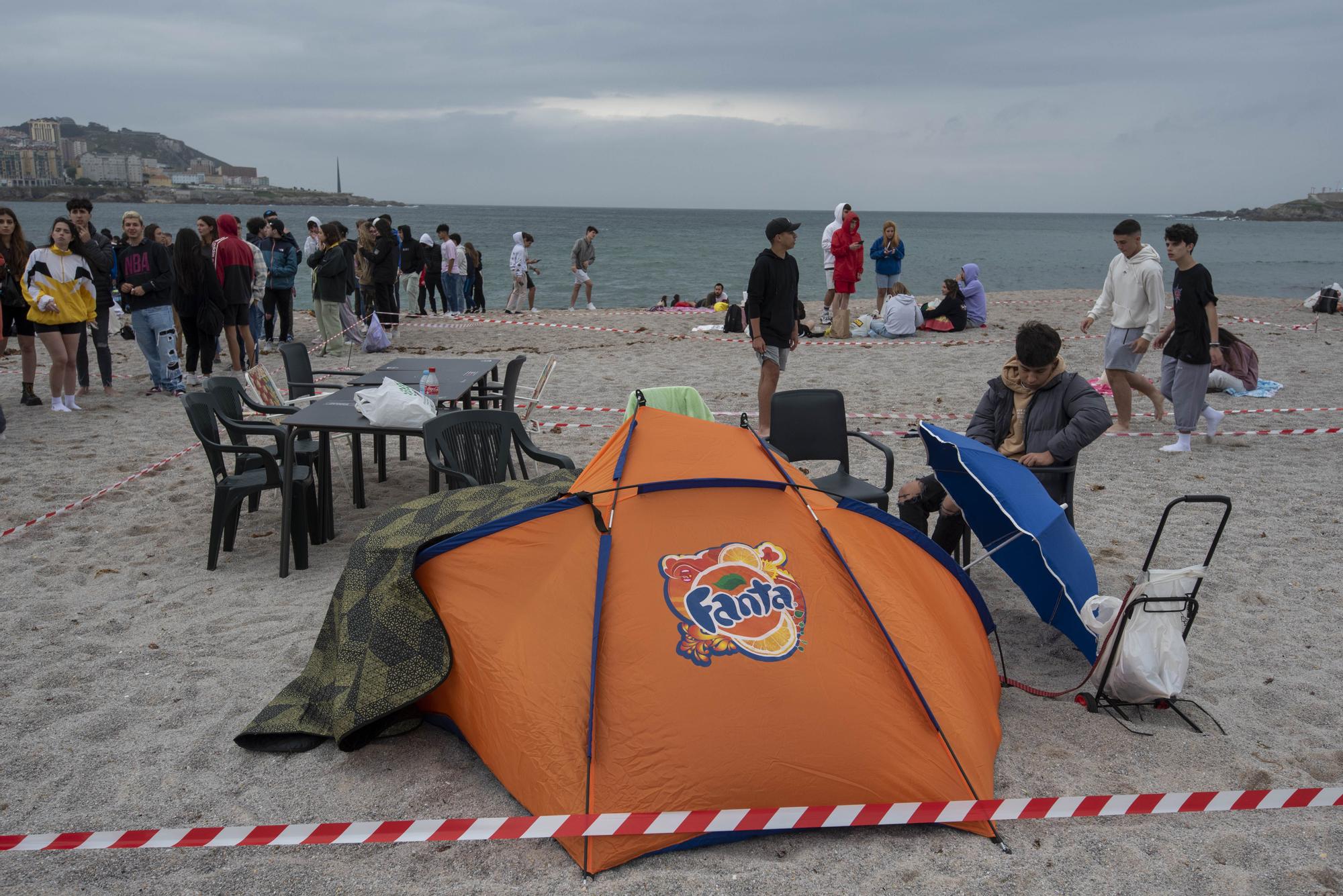 Todo listo para celebrar San Juan en A Coruña