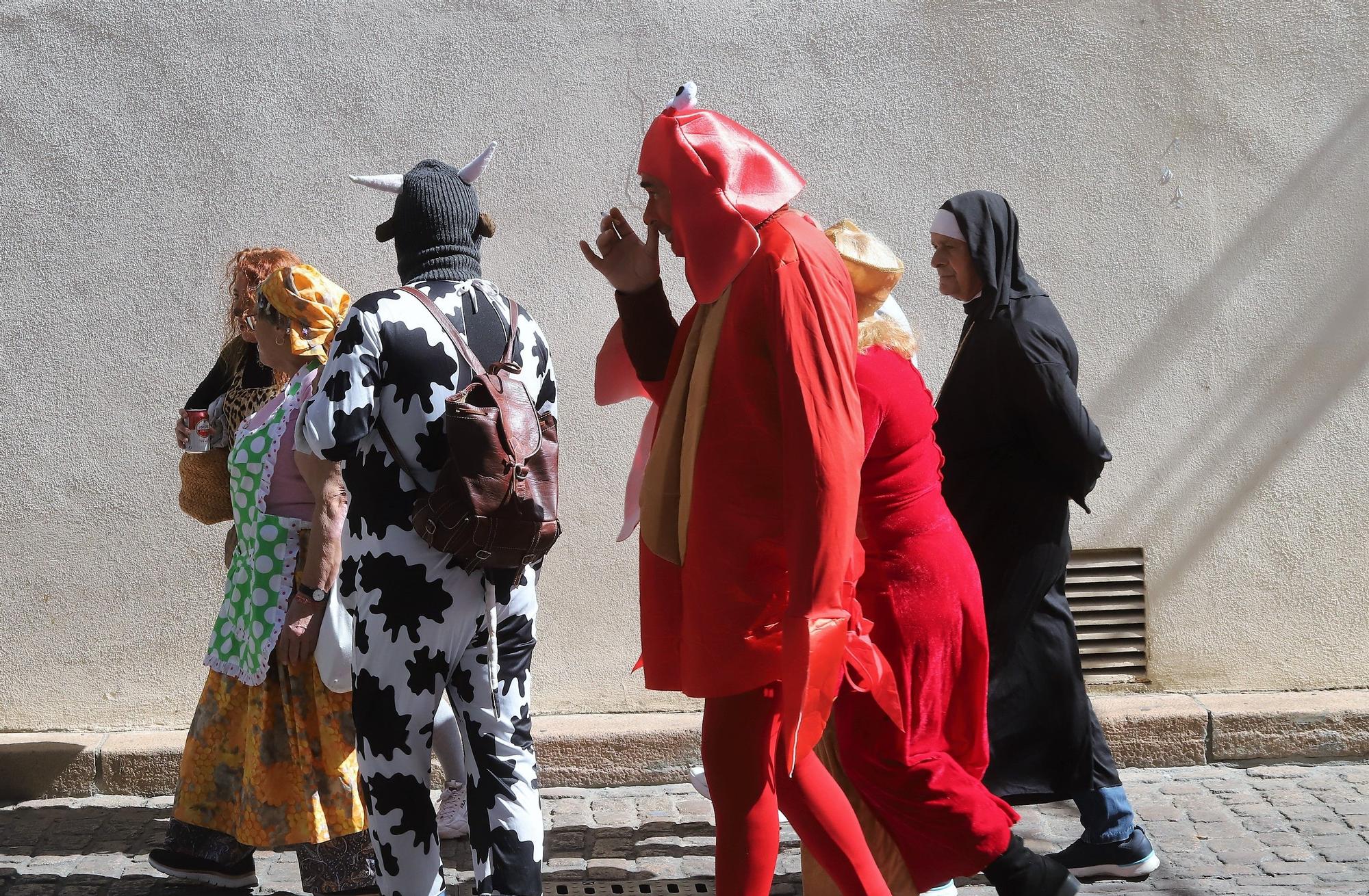 La plaza de La Corredera acoge la fiesta final del carnaval