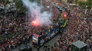 Rúa del Barça hoy: horario, recorrido y afectaciones al tráfico