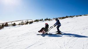 La Molina es una referencia en esquí adaptado.
