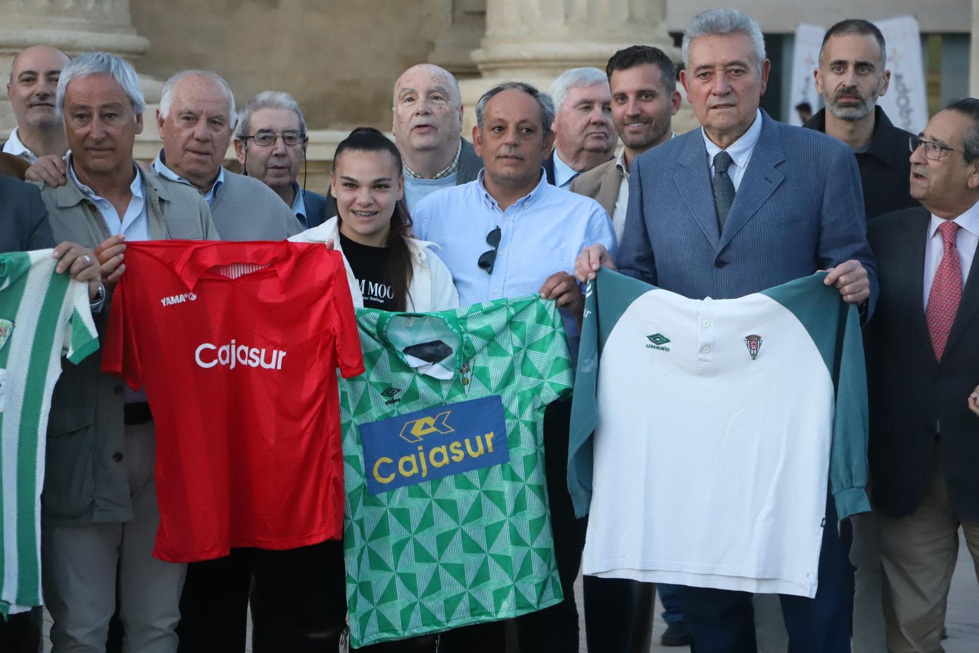La presentación de la Asociación de Veteranos del Córdoba CF, en imágenes